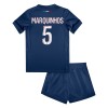 Paris Saint-Germain Marquinhos 5 Hjemme 2024-25 - Barn Draktsett